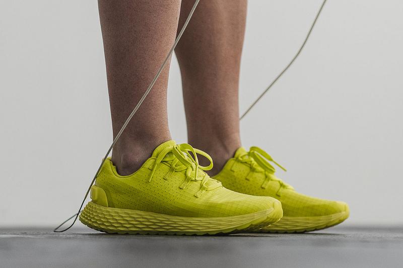 Nobull Neon Lime Ripstop Runner Women's Running Shoes Light / Green | USA X1797Y
